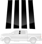 BASIKER front view of pillar trim kit showing complete packaging and contents, clear overview benefit