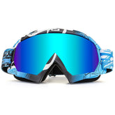 BATFOX front view goggles showing lens and frame fit for clear visibility
