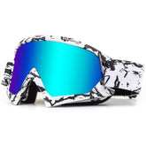 BATFOX front view goggles showing full face coverage and clear vision