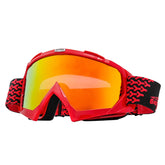 BATFOX front view goggles showing full-face coverage and clear protection