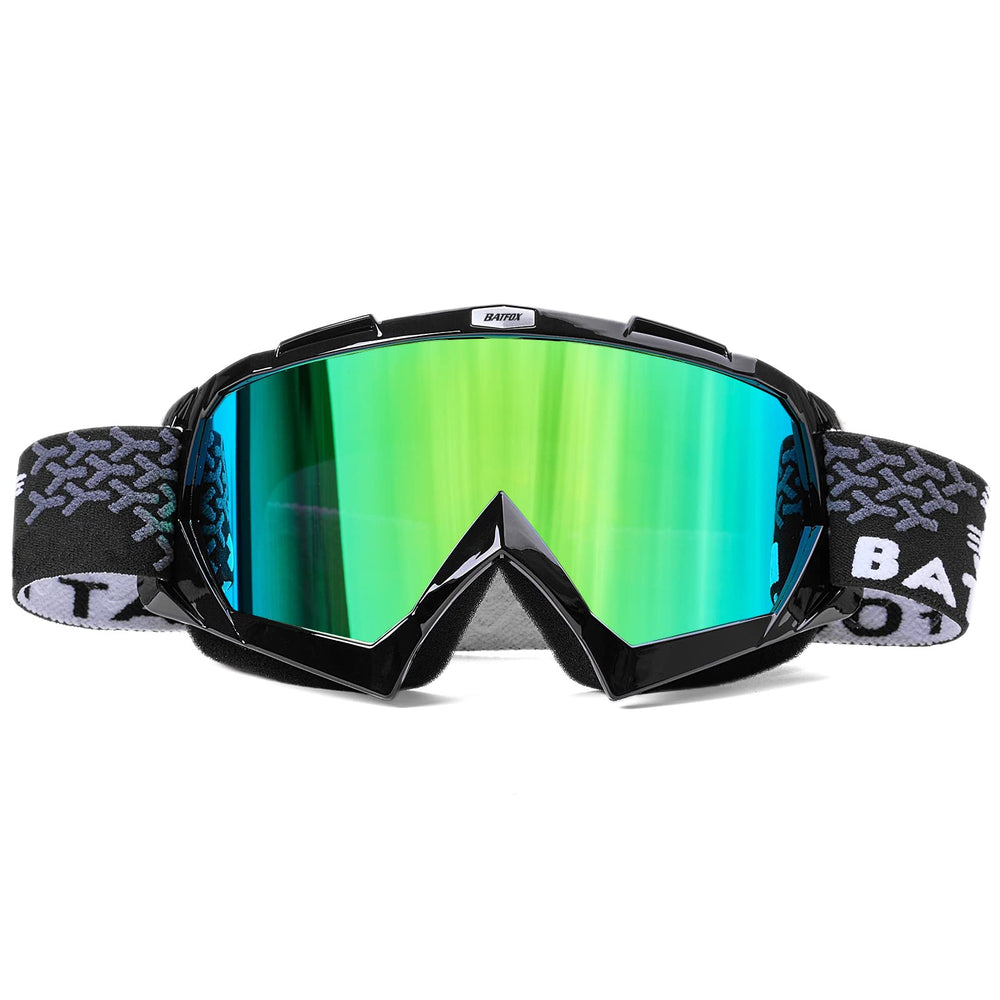 BATFOX front view showing goggles fit and coverage for comfortable protection