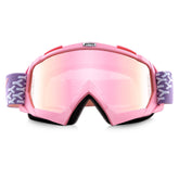 BATFOX front view showing pink frame and clear protection benefit