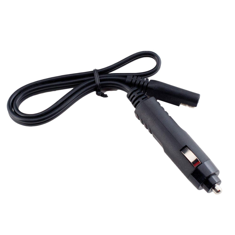 Battery Tender male adapter front view showing connector for reliable charging