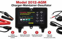 BatteryMINDer battery clips and quick connector detail for secure, reliable connections