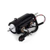 Baxzl front view of fuel pump showing mounting points and fit benefit