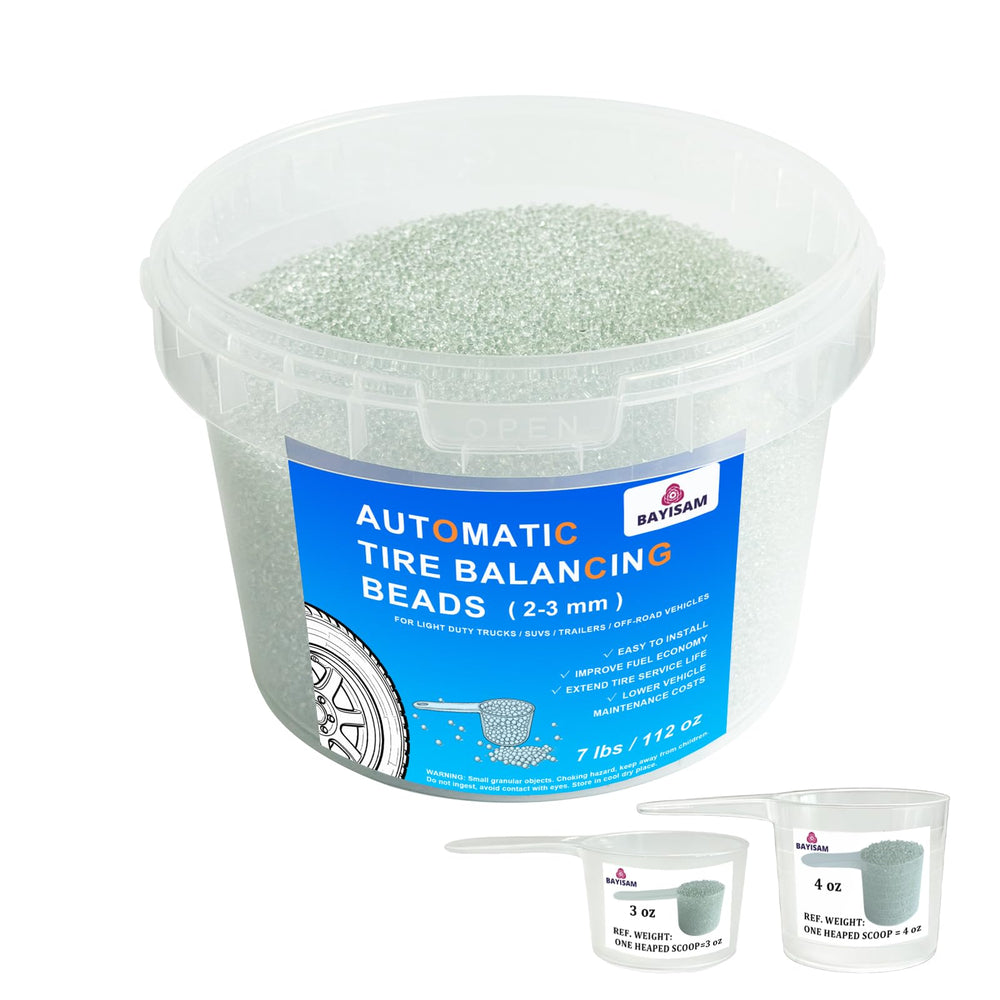 bayisam front of bucket showing product and label for easy identification