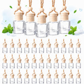BBTO front view of 50 glass diffuser bottles showing neat packaging and quantity benefit