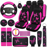 BBTO front seat covers installed showing coordinated style and protection