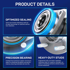 BDELI hub label and reference numbers for quick parts verification and correct selection