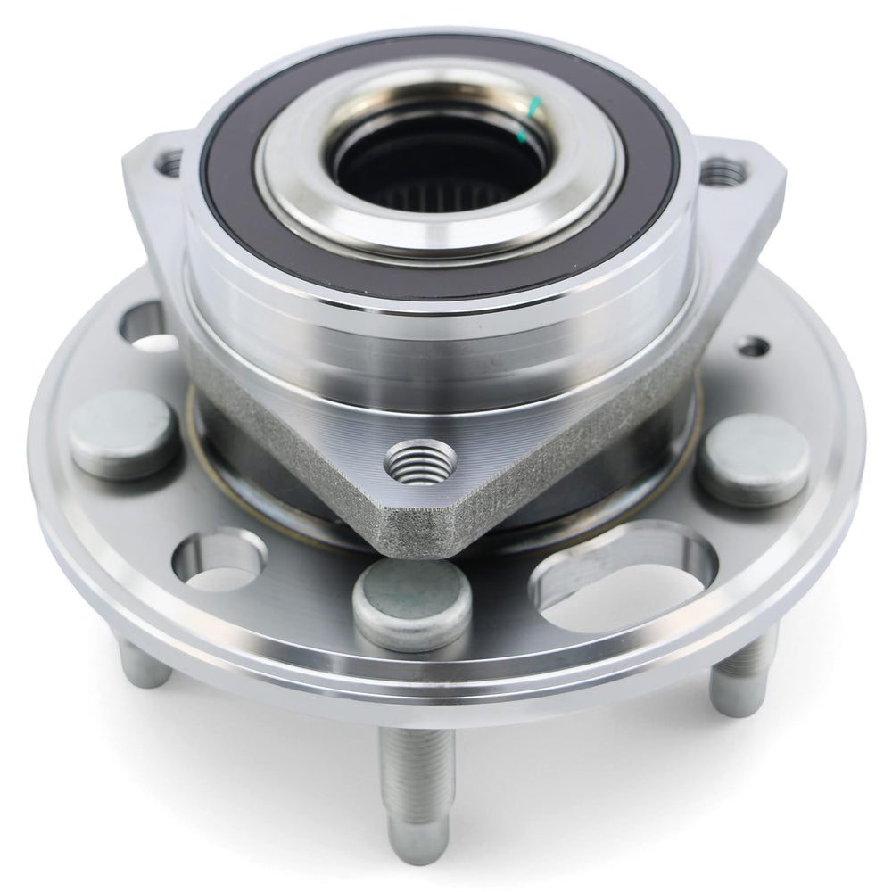 BDELI assembled hub front view showing direct-fit replacement benefit