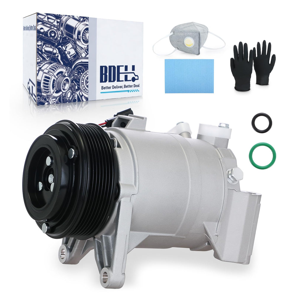 BDELI front assembly view showing complete compressor for confident fit