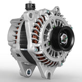 BDELI alternator front view showing housing and cooling vents for reliable cooling