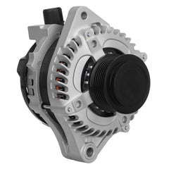BDELI alternator front view showing housing and cooling fins for reliable heat dissipation