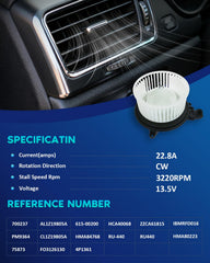 BDELI impeller close-up highlighting durable fins for steady airflow benefit