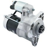 BDELI starter front view showing mounting points and reliable fit