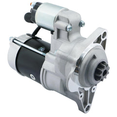 BDELI starter front view showing mounting points and reliable fit