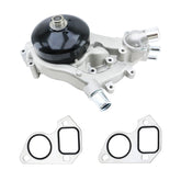 BDELI water pump front view showing pulley and mounting for accurate fit