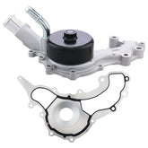 BDELI water pump front view showing exact OEM-style flange and bolt pattern for correct fit