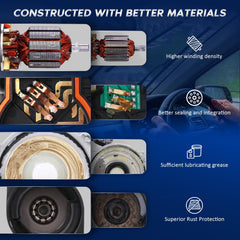 BDELI motor installed in Jeep demonstrating direct-fit replacement