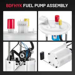 BDFHYK close-up of built-in filter element protecting fuel system components