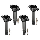 BDFHYK coil and spark plug front view showing reliable replacement benefits