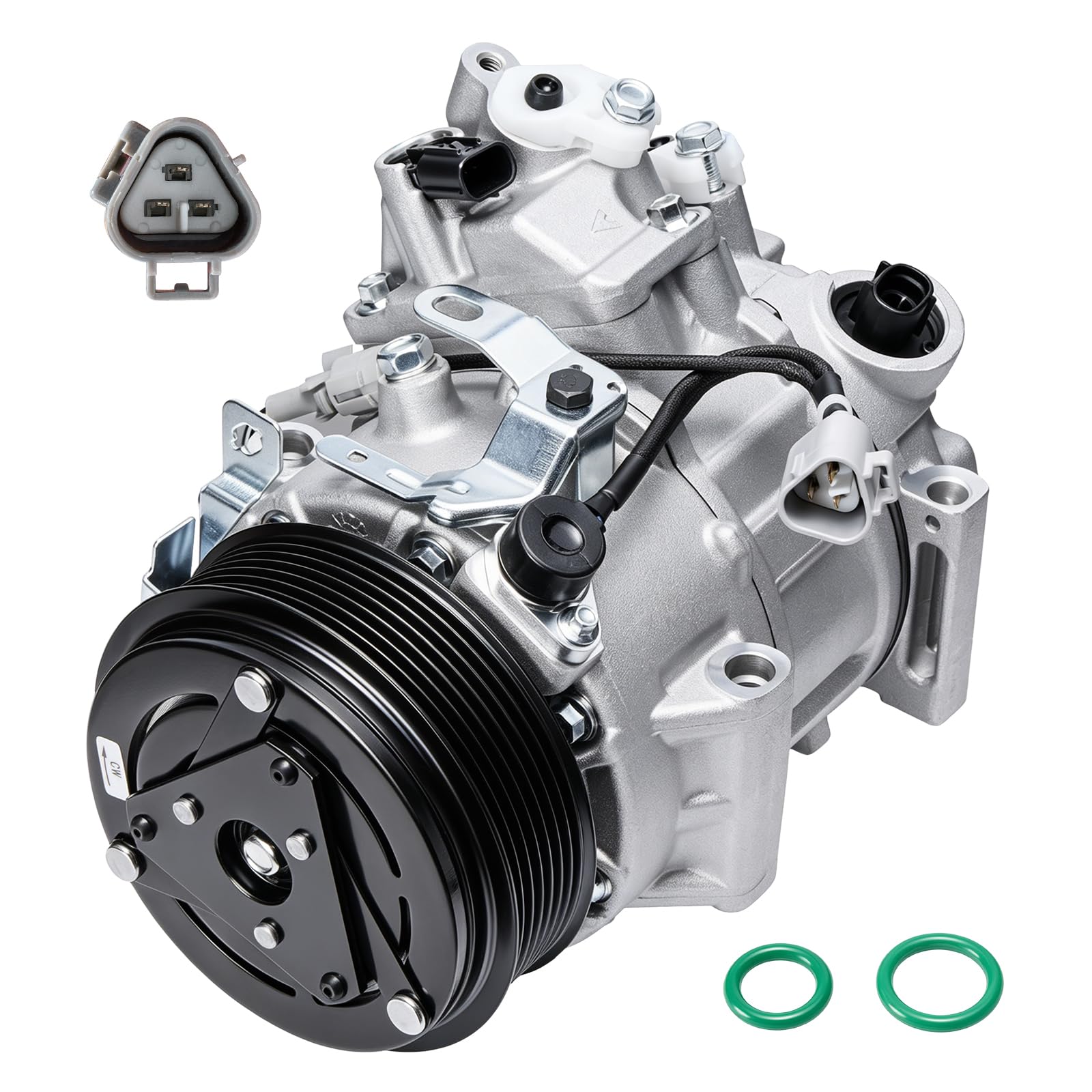 BDFHYK compressor front view showing fitment and robust construction benefit