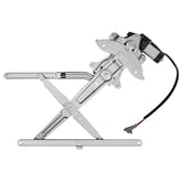 BDFHYK front-left regulator assembly showing full unit and mounting points for easy replacement