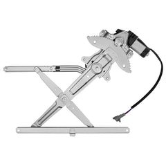 BDFHYK front-left regulator assembly showing full unit and mounting points for easy replacement