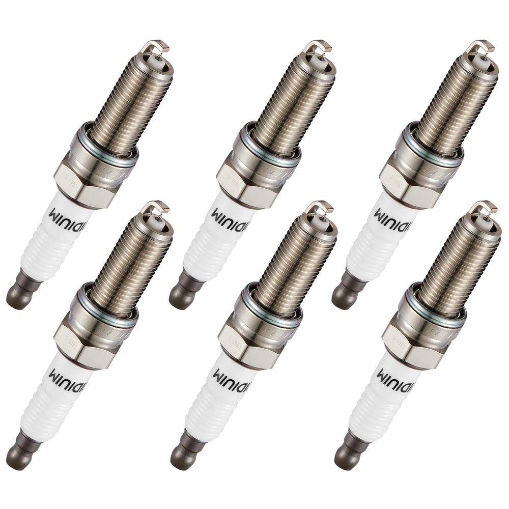BDFHYK front packaging showing six spark plugs and product benefit reliable replacement