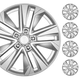 BDK front view of 16 inch hubcap showing sleek finish and instant curb appeal