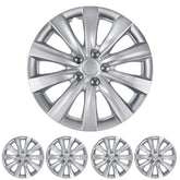 BDK front view of 16-inch hubcap set showing uniform OEM look and easy swap benefit