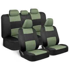 BDK front view seat covers showing full protection and modern style