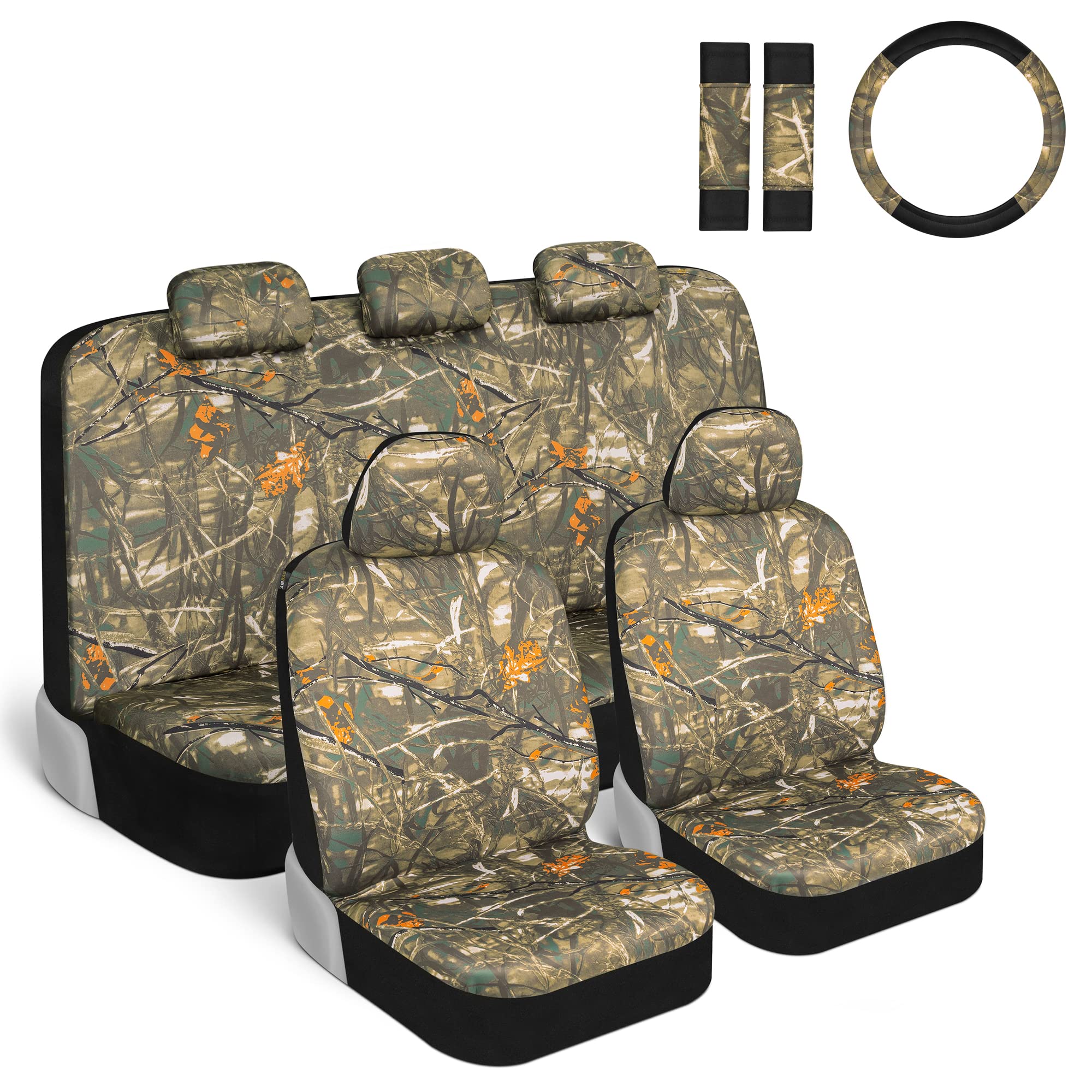 BDK front seat cover installed showing durable protection and rugged style