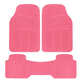 BDK ProLiner pink front mat top view showing full coverage and easy cleaning benefit