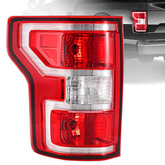 BeamTrack left tail light front view showing clean OEM look and improved visibility