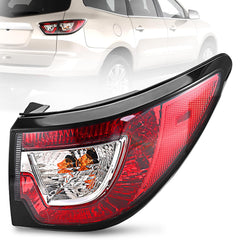 BeamTrack right tail light front view showing clean fit and restored appearance