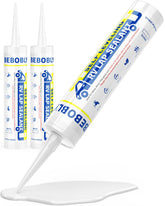 BEBOBLY front packaging showing two white sealant tubes and benefits