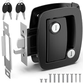 BEBOBLY front view of assembled lock showing robust design and improved security