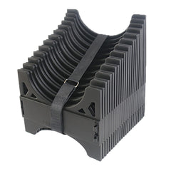 Beech Lane assembled support front view showing organized hose placement and reliable drainage
