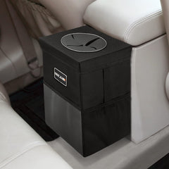 Beicarin front view with lid showing tidy appearance and concealed trash
