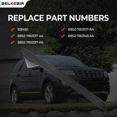 BELKEBIR pre-installed clips detail highlighting secure snap-in installation benefit
