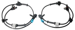 BELKEBIR front sensors pair showing direct-fit connectors and quick replacement benefit