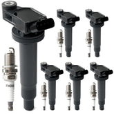 BELKEBIR front kit packaging showing complete six-coil and six-plug set for easy identification and fit