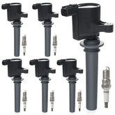 BELKEBIR front packaging showing complete coil and spark plug kit benefit of convenience