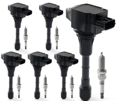 BELKEBIR front packaging showing full six-coil and plug kit for 3.5L V6 convenience