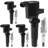 BELKEBIR front packaging showing complete coil and plug kit, clear fitment benefit