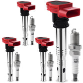 BELKEBIR front packaging showing full 4-coil and 4-plug kit and compatibility