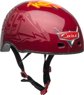 BELL front view showing chrome ghost flame and benefit of clear themed design