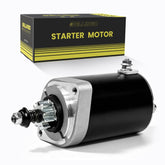 BELLINGO starter front view showing mounting flange, durable fit