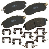 Bendix front pad set packaging showing new OE-style pads and box benefit quick-fit